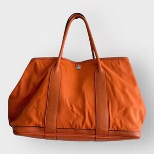 Hermès Toile Negonda Garden Party Tote 36